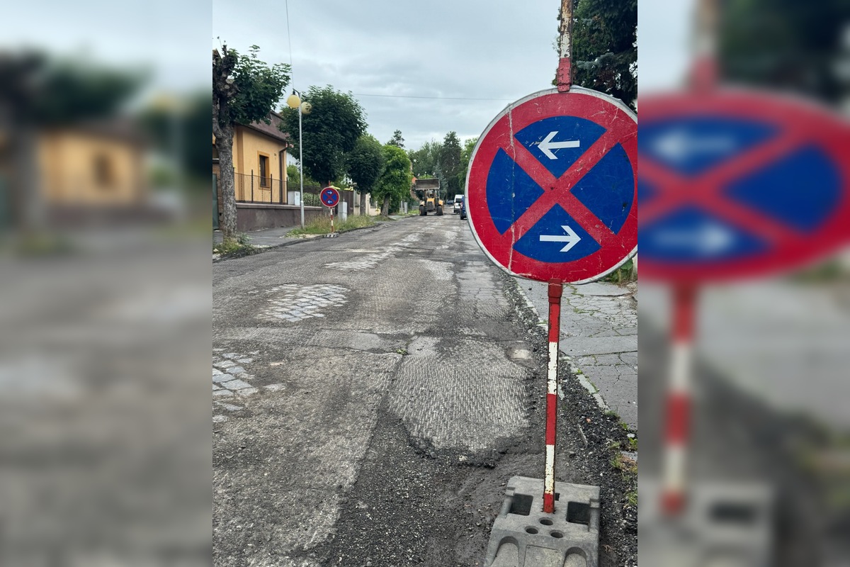 FOTO: Rekonštrukcia Ulice J. Szabóa v Lučenci, foto 4