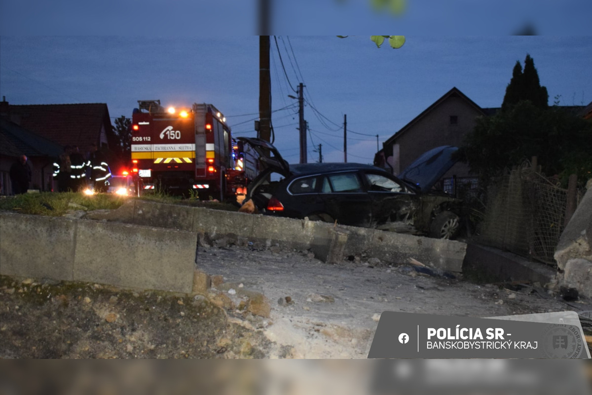 FOTO: Nehoda v obci Riečka, foto 3