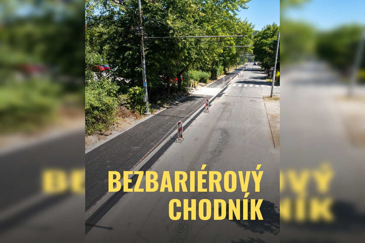 FOTO: Rekonštrukcia Tulskej ulice v Banskej Bystrici pokročila, foto 5