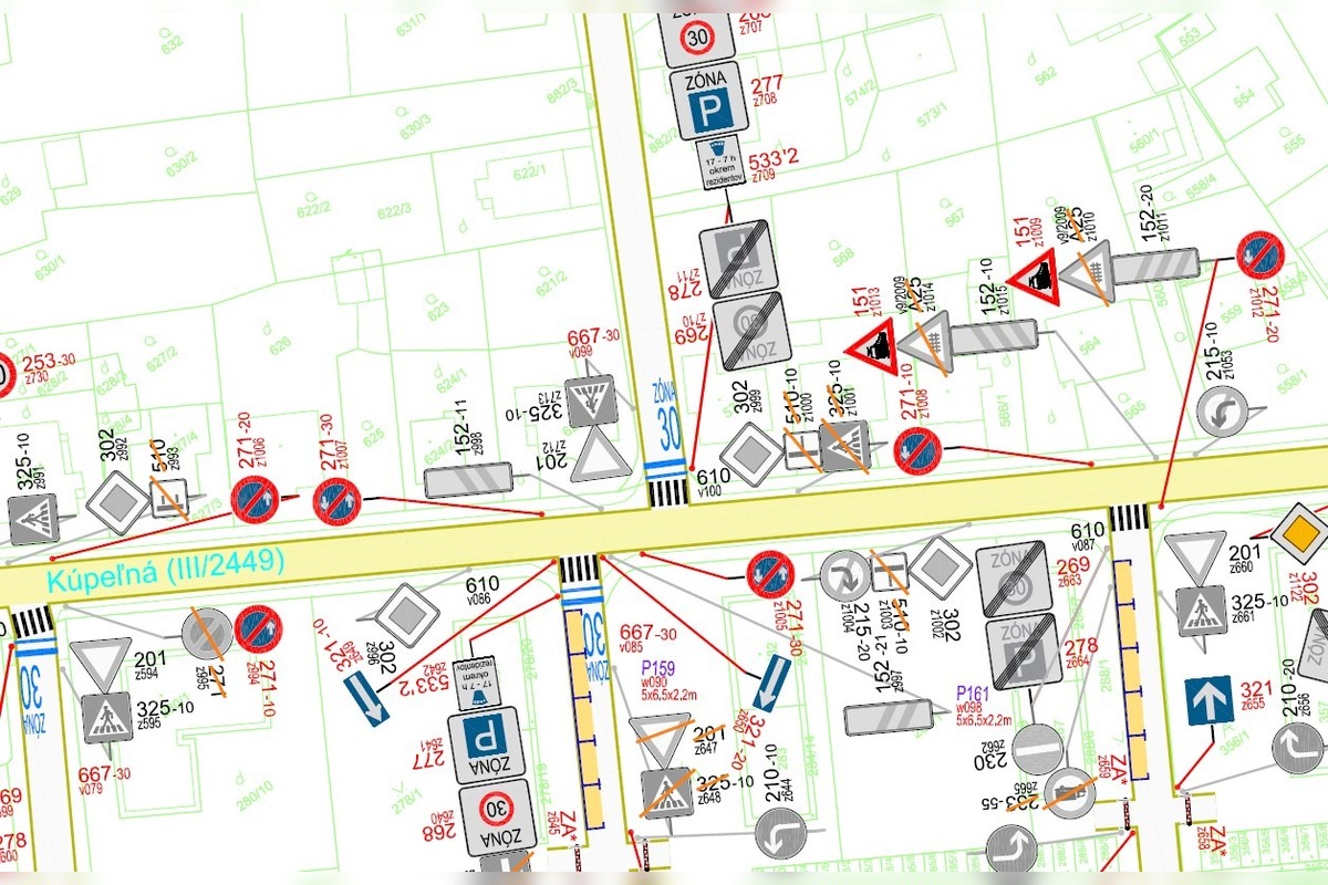 FOTO: Nové dopravné značky na Sliači, foto 1