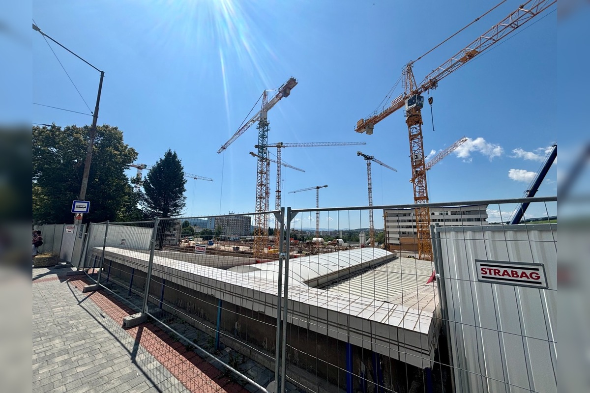 FOTO: Výstavba novej nemocnice v Banskej Bystrici, foto 2