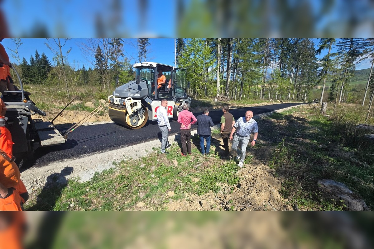 FOTO: Výstavba cesty medzi Rohoznou a Michalovou, foto 8
