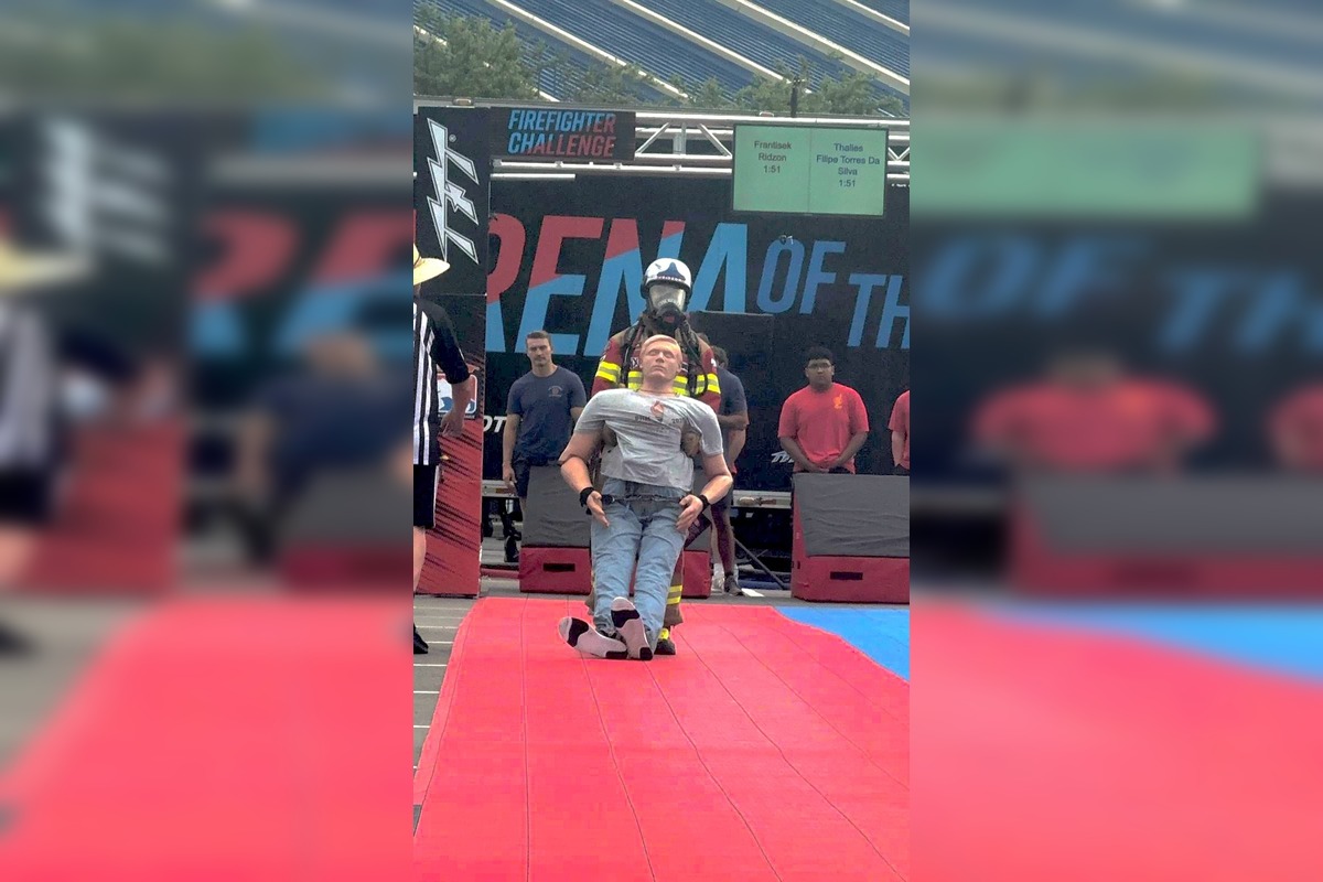 FOTO: Hasič František Ridzoň z Brezna nás reprezentoval v USA, foto 1