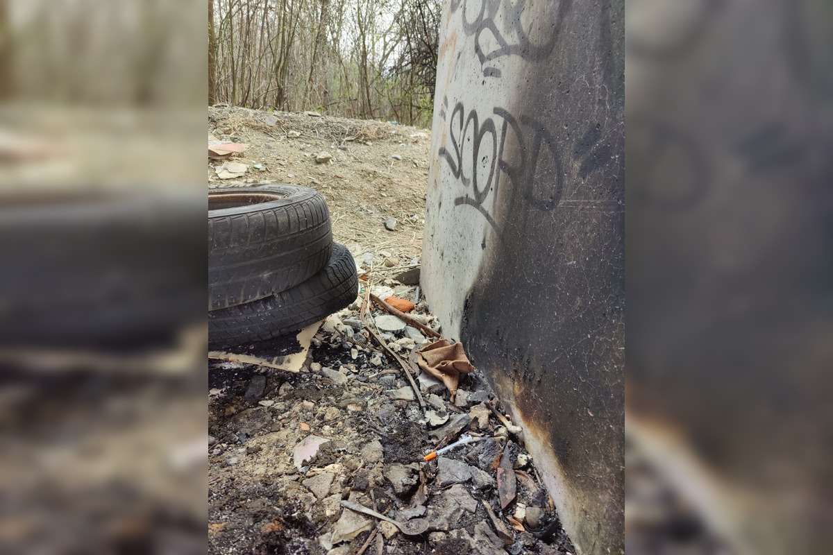 FOTO: Zbieranie použitých injekčných striekačiek vo Zvolene, foto 3