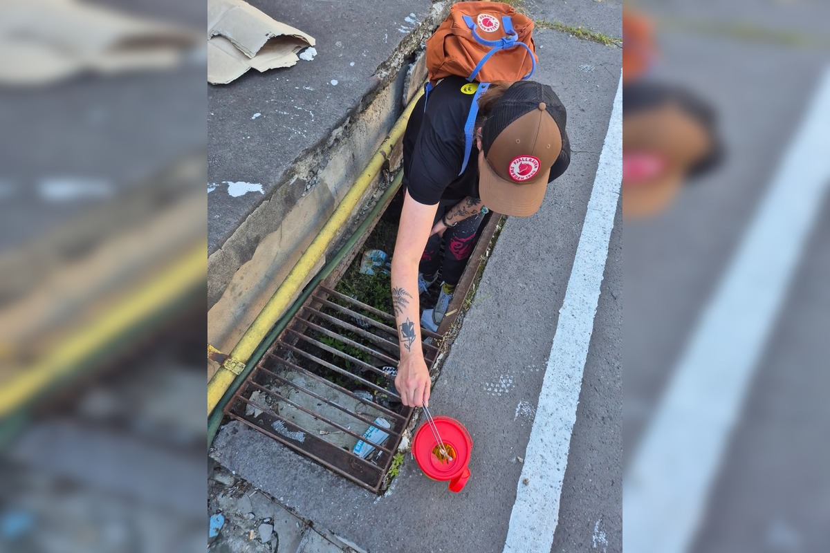 FOTO: Zbieranie použitých injekčných striekačiek vo Zvolene, foto 4