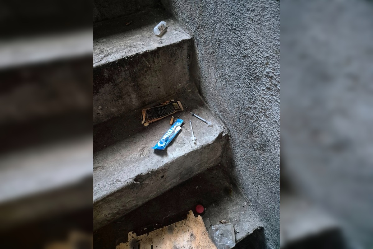 FOTO: Zbieranie použitých injekčných striekačiek vo Zvolene, foto 5