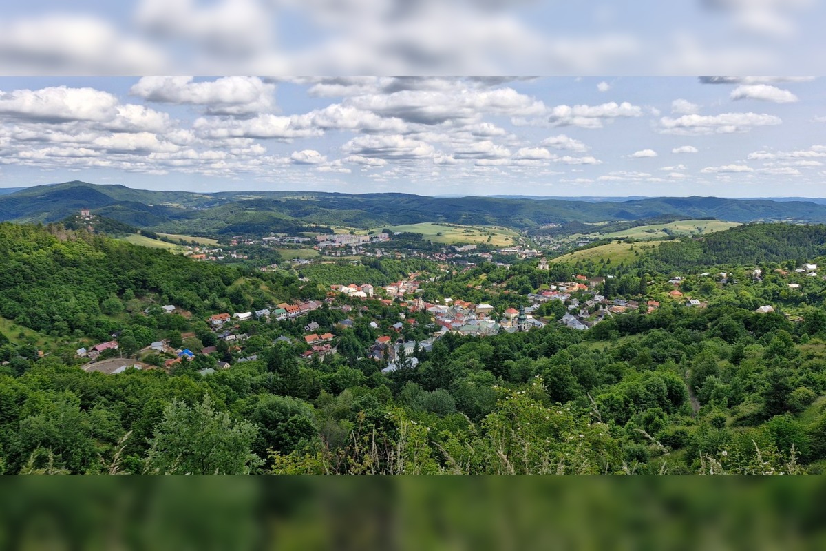 FOTO: Výhľad na Banskú Štiavnicu, foto 1