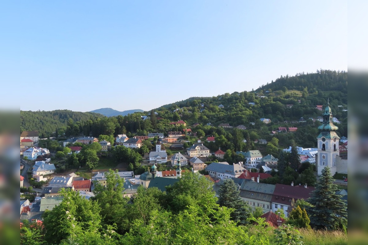 FOTO: Výhľad na Banskú Štiavnicu, foto 2