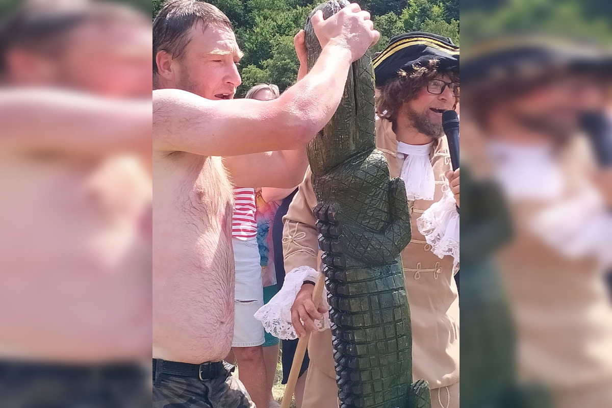 FOTO: V Banskej Belej už roky lovila krokodíla, ako to vyzeralo tento rok?, foto 1