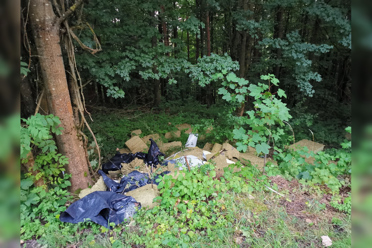 FOTO: Čierna skládka v okolí Sásovej, foto 1