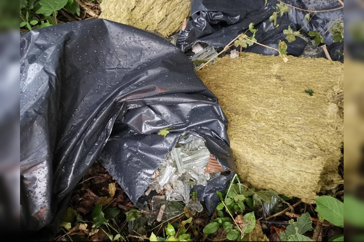 FOTO: Čierna skládka v okolí Sásovej, foto 3