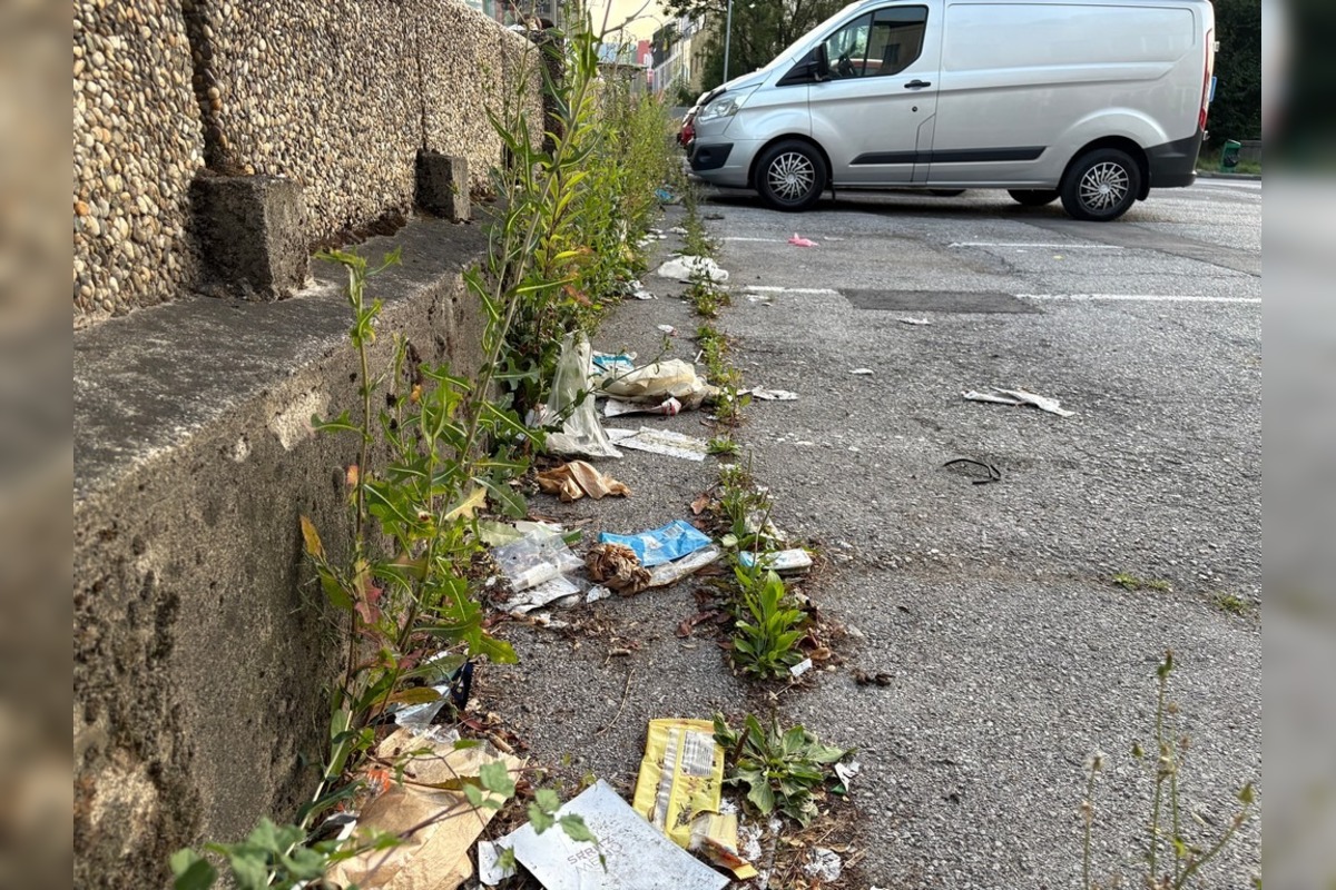 FOTO: Odpadky v centre Banskej Bystrice, foto 11