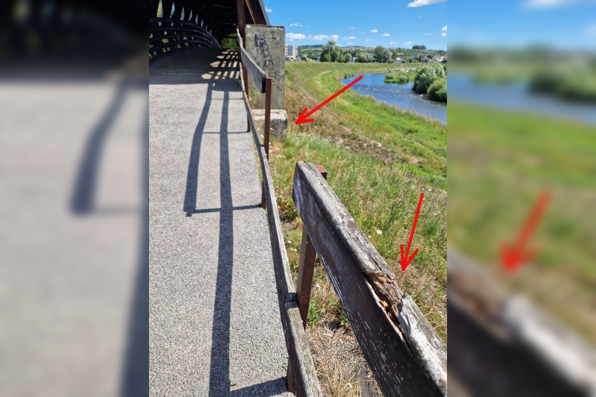 FOTO: Drevený most cez Kováčovský potok na Západe, foto 3