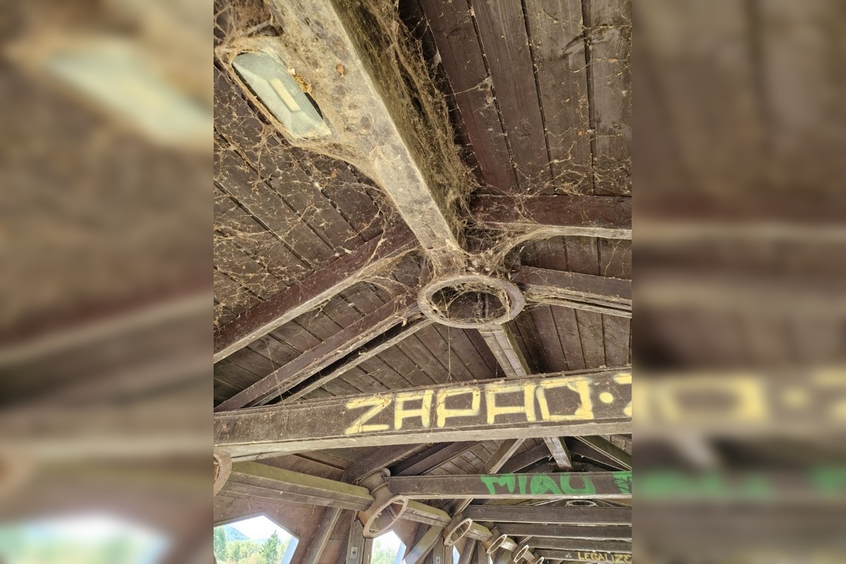 FOTO: Drevený most cez Kováčovský potok na Západe, foto 4