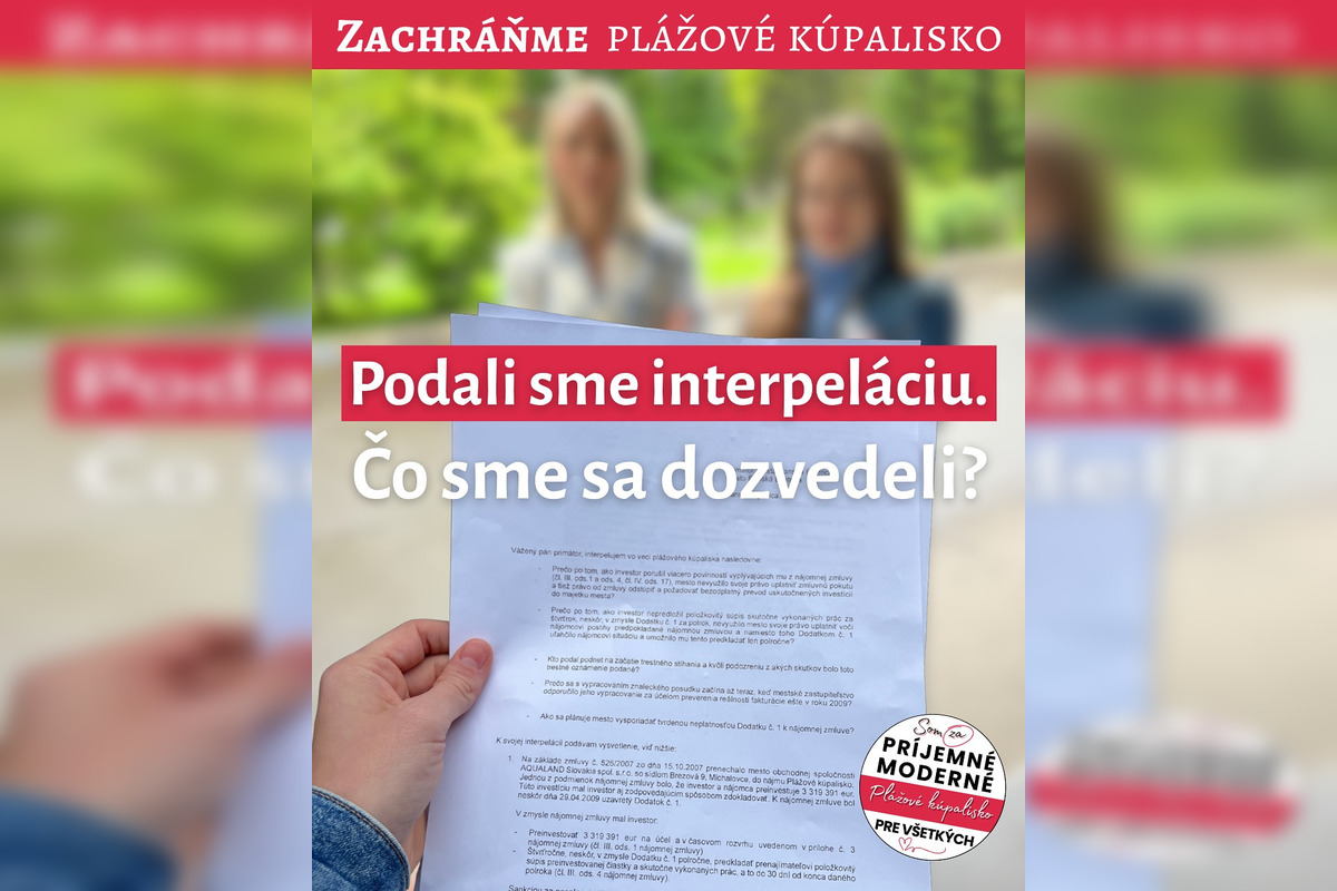 FOTO: Kauza plážového kúpaliska v Banskej Bystrici pokračuje, foto 1