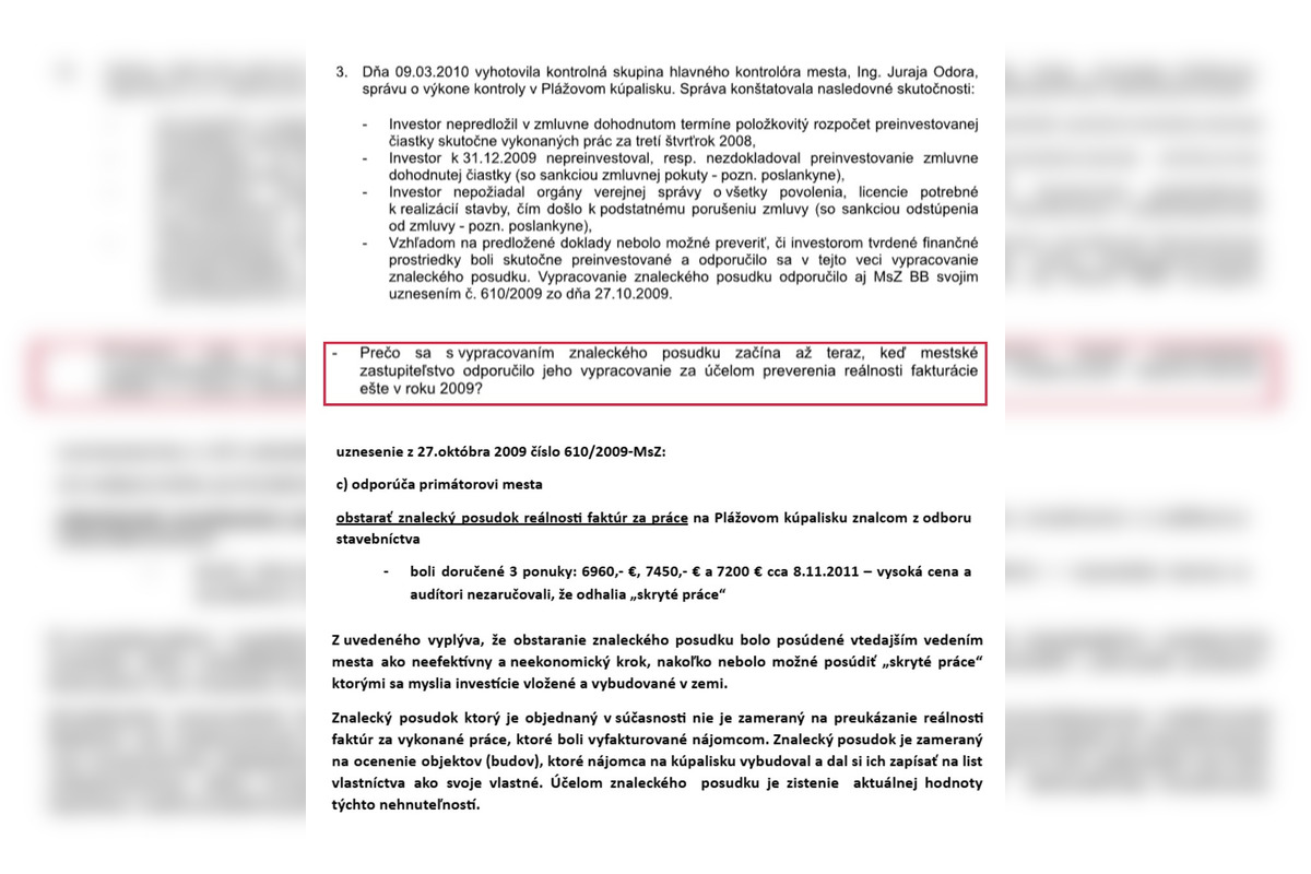 FOTO: Kauza plážového kúpaliska v Banskej Bystrici pokračuje, foto 5