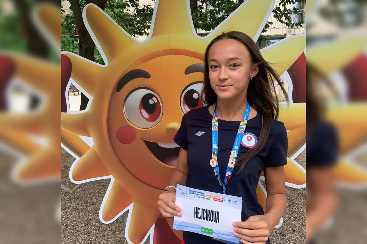FOTO: Nina Hejčíková z Banskej Bystrice získala bronzovú medailu, foto 4