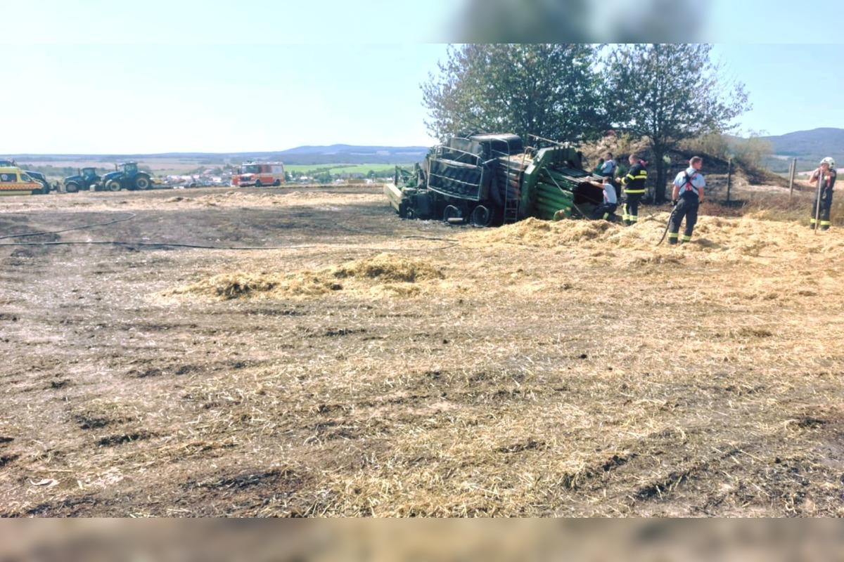 FOTO: Technická porucha spôsobila požiar, foto 1