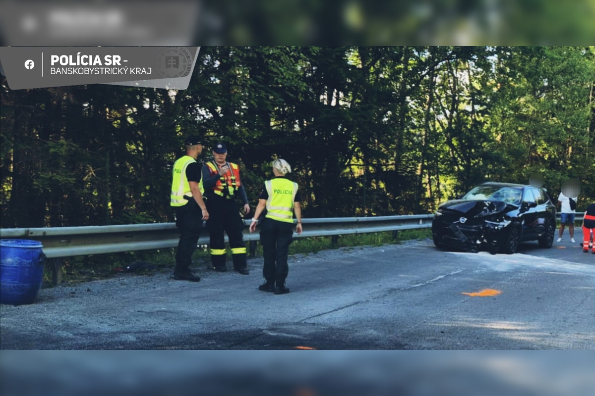 FOTO: Tragická nehoda nad Hriňovou, foto 1