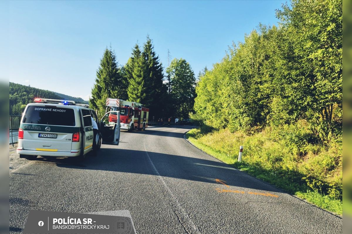 FOTO: Tragická nehoda nad Hriňovou, foto 3