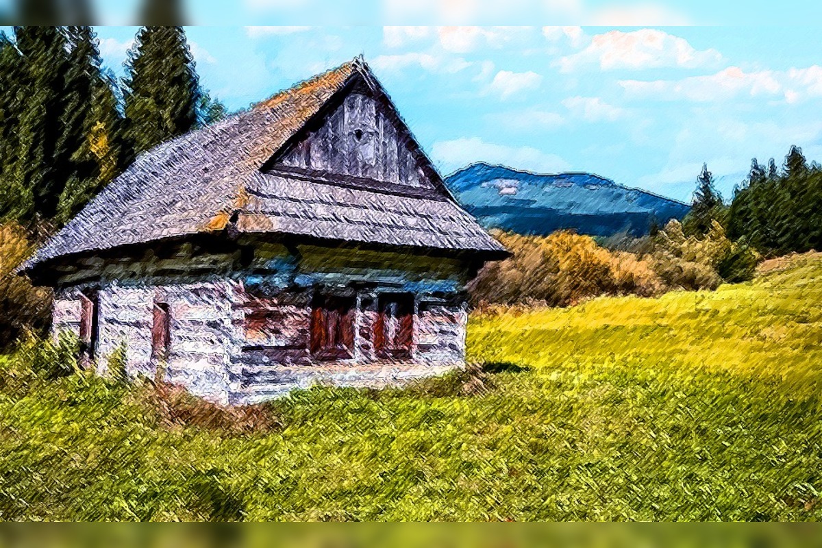 FOTO: Chamkova stodola na Horehroní, foto 1