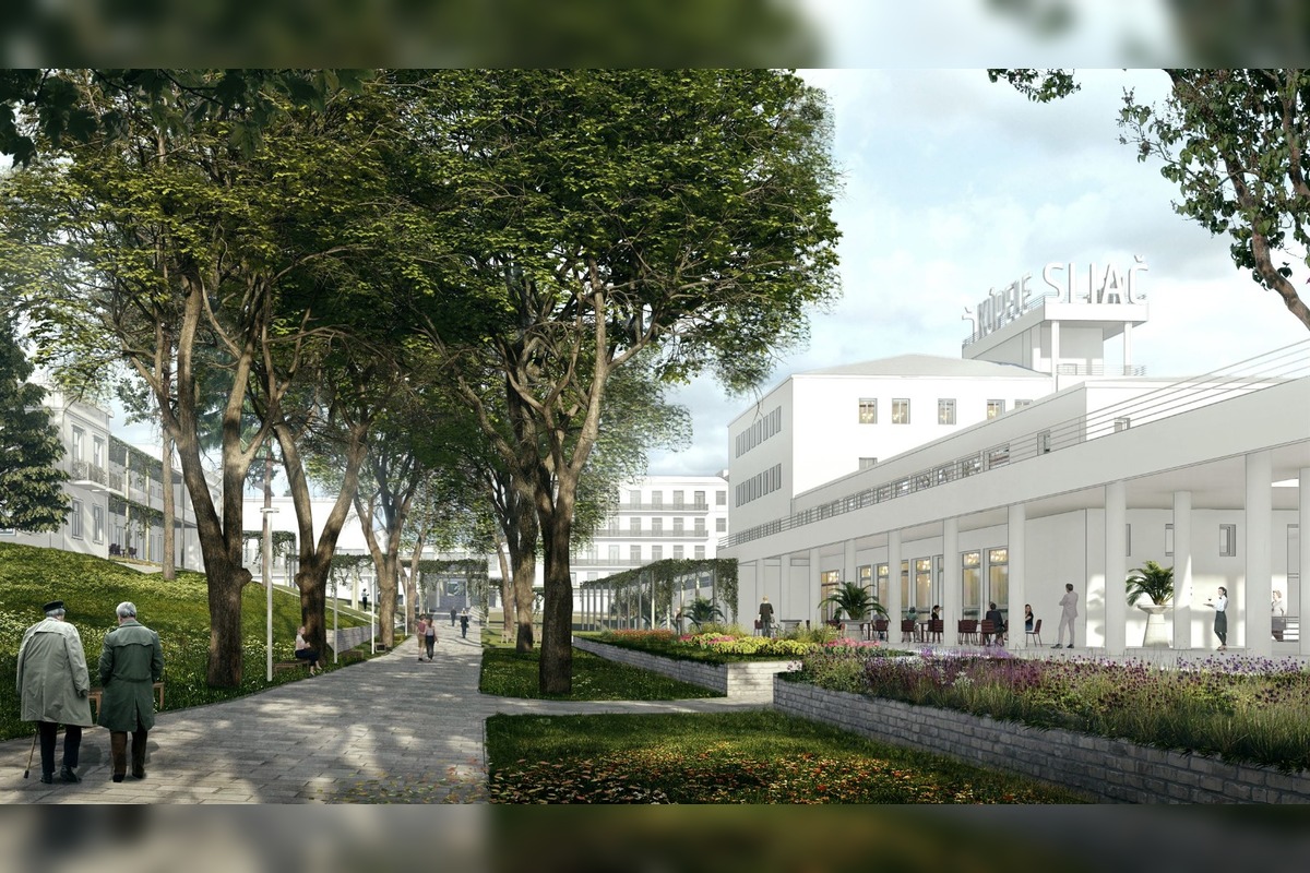 FOTO: Návrh obnovy a rozvoja kúpeľov Sliač, foto 1