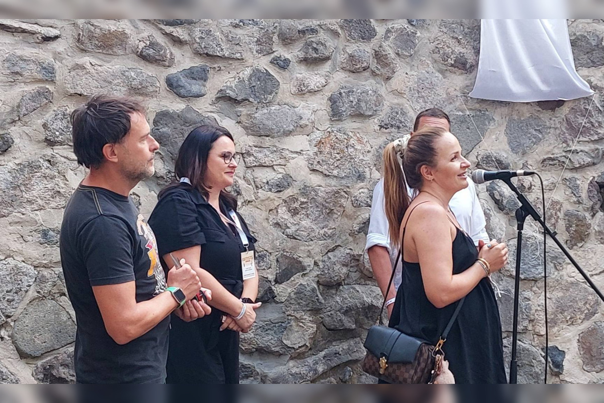 FOTO: Dano Heriban má v Kremnici svoj reliéf, odhalili ho hereckí kolegovia, foto 4