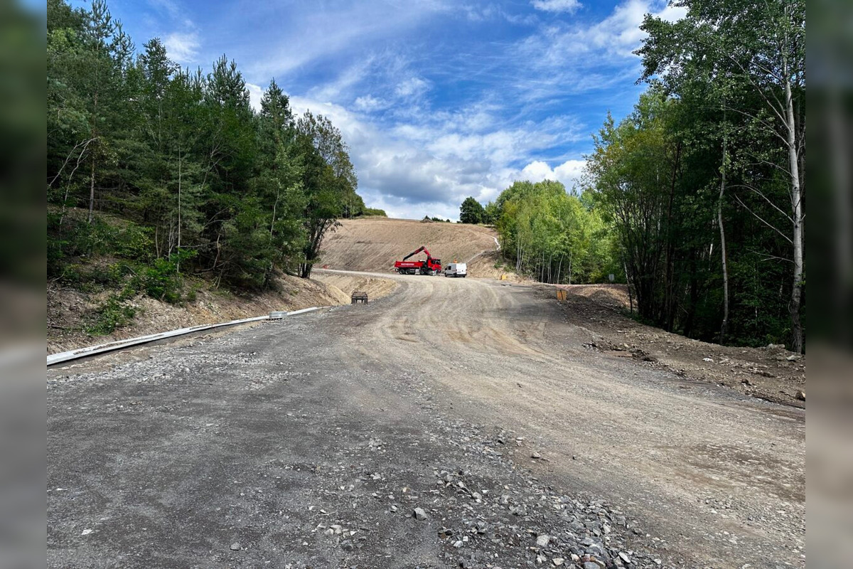 FOTO: Nová cesta na Pršiansku terasu naberá reálne kontúry, foto 1