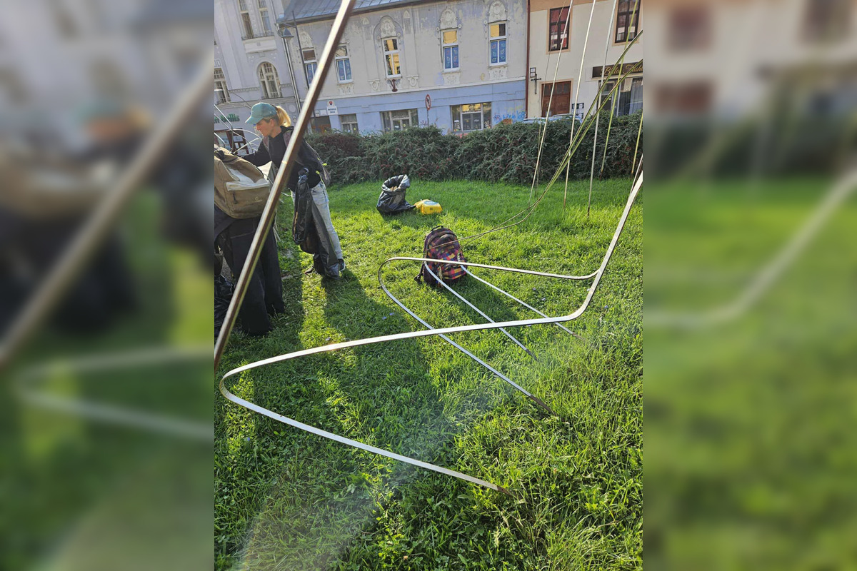 FOTO: Vandali zničili v Bystrici originálny autorský projekt, foto 1
