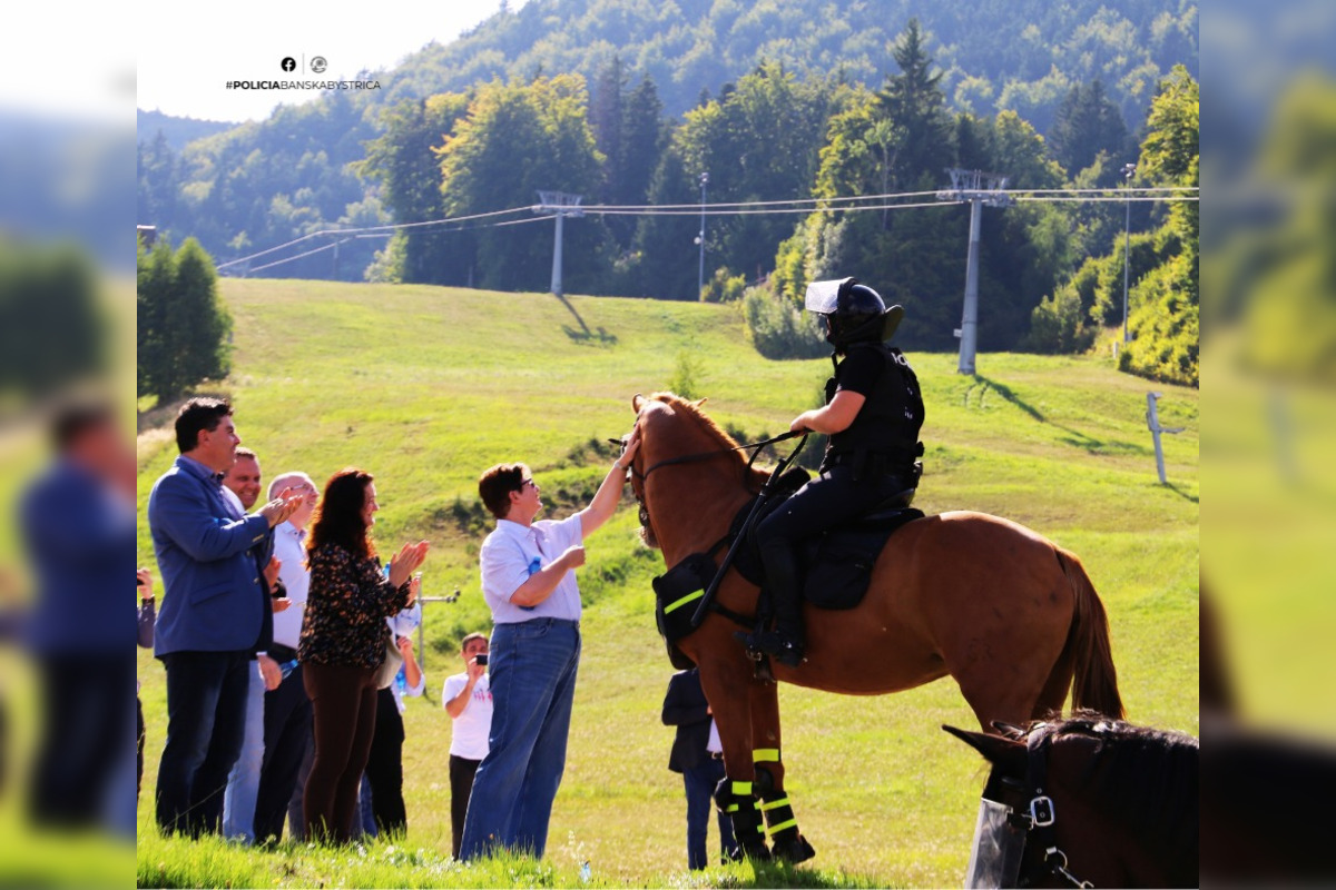 FOTO: Pri Banskej Bystrici sa konalo spoločné cvičenie slovenskej a maďarskej polície, foto 6