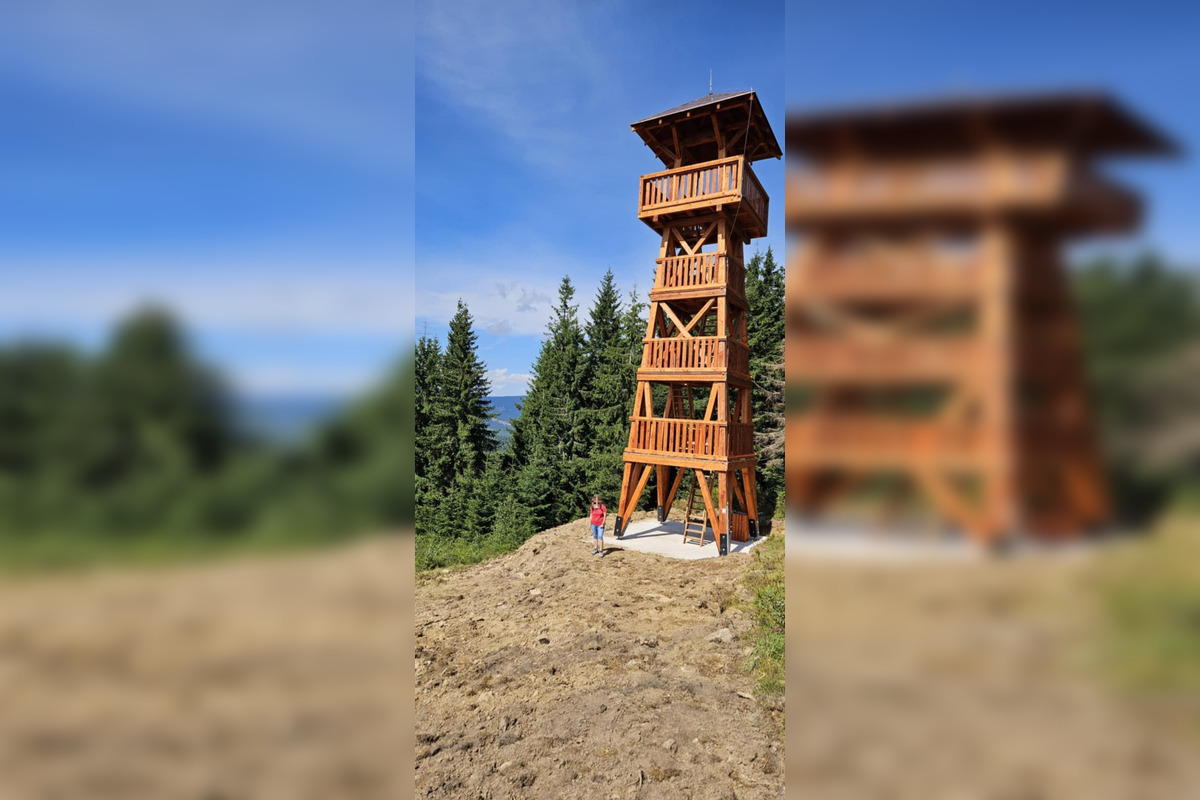 FOTO: Nová rozhľadňa v Telgárte, foto 3