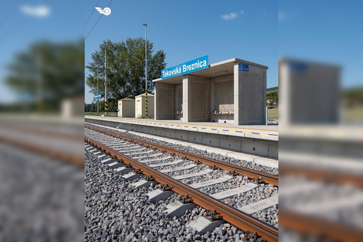 FOTO: Medzi Hronským Beňadikom a Novou Baňou zmodernizovali železničnú trať, foto 1