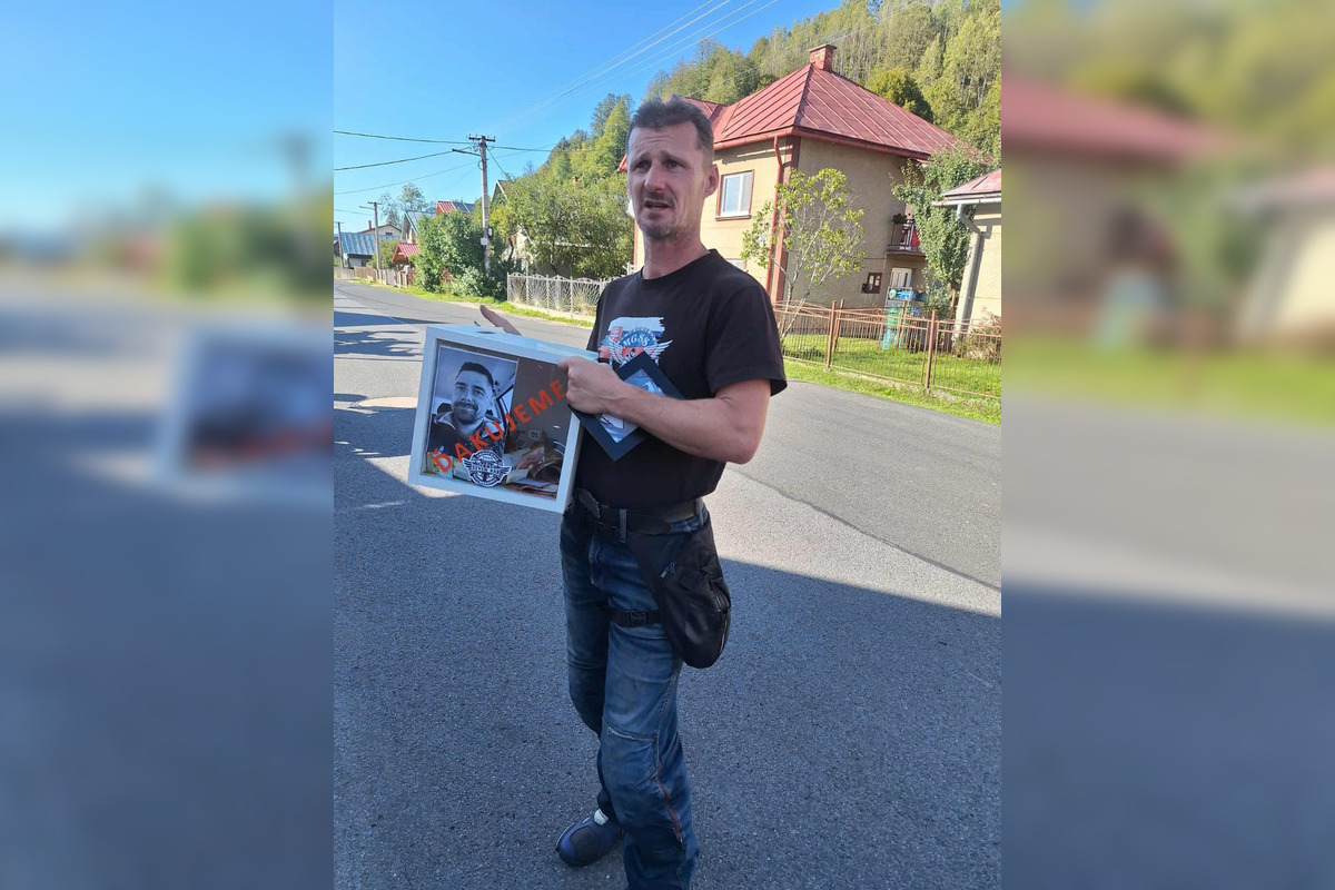 FOTO: Synovi Jozefa, ktorý zomrel pri nehode, vyzbierali motorkári 1500 eur, foto 3