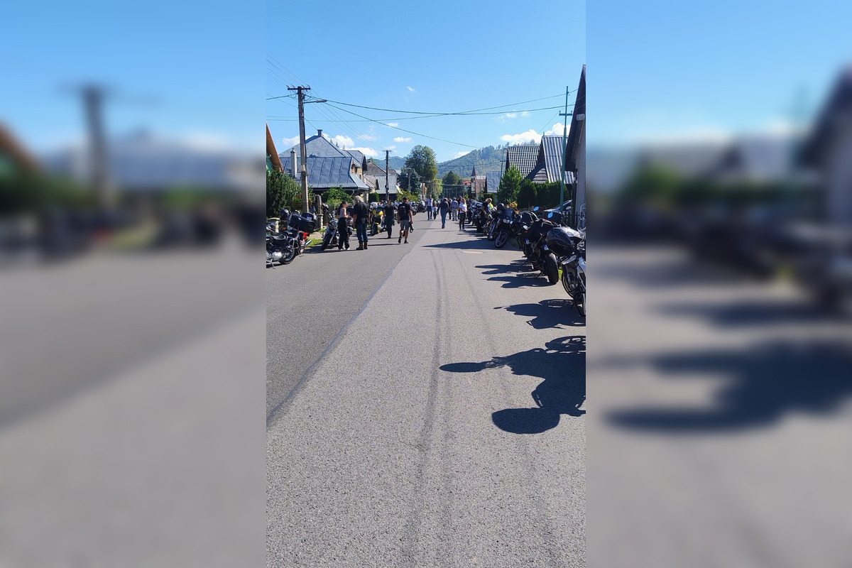 FOTO: Synovi Jozefa, ktorý zomrel pri nehode, vyzbierali motorkári 1500 eur, foto 6