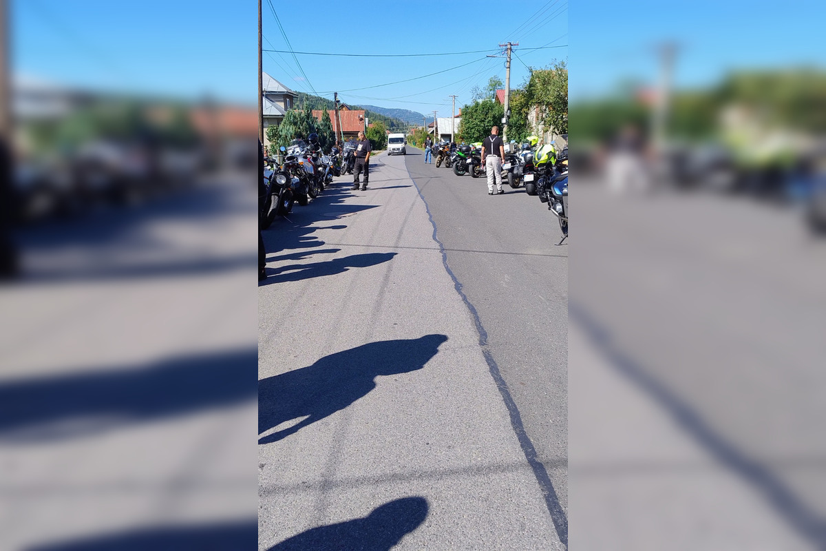 FOTO: Synovi Jozefa, ktorý zomrel pri nehode, vyzbierali motorkári 1500 eur, foto 8