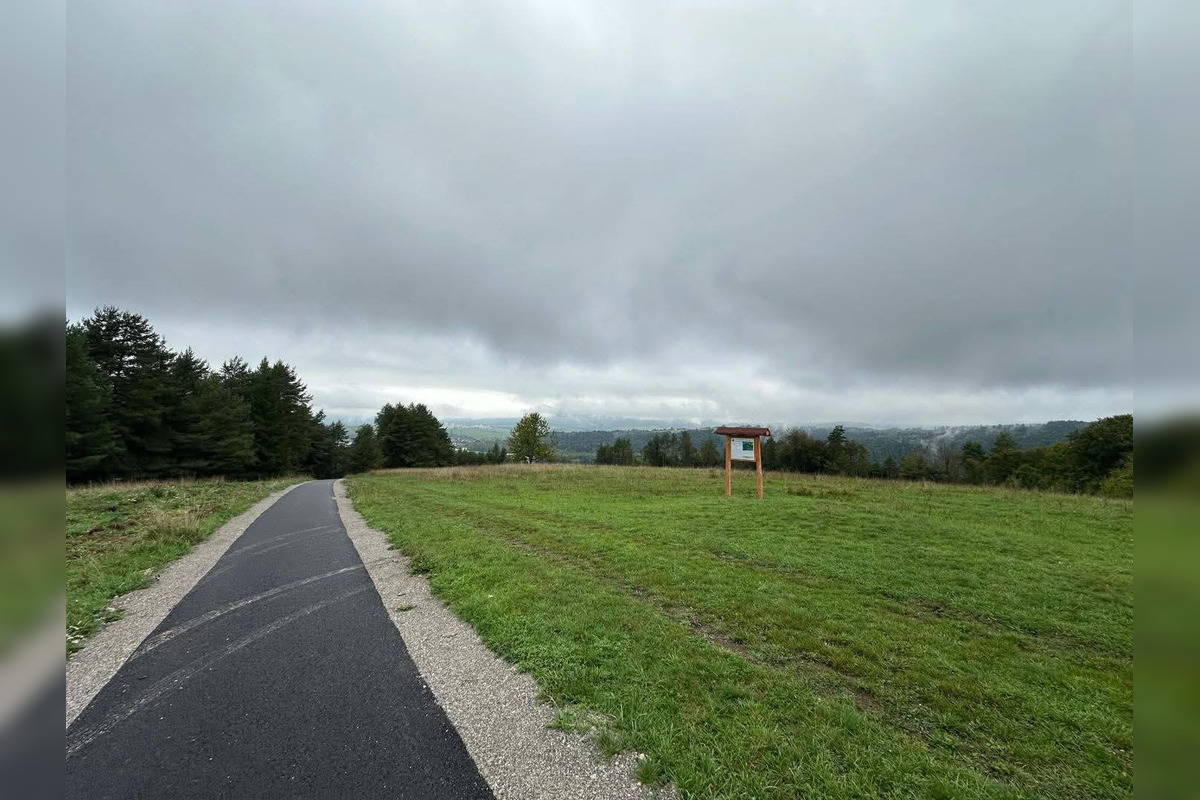 FOTO: V Banskej Bystrici vznikla nová cyklotrasa, smeruje zo Šalkovej na Poníky, foto 2