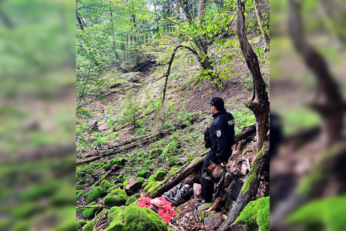 FOTO: Policajti hľadali v lesoch pri Zvolene 71-ročného muža, foto 4