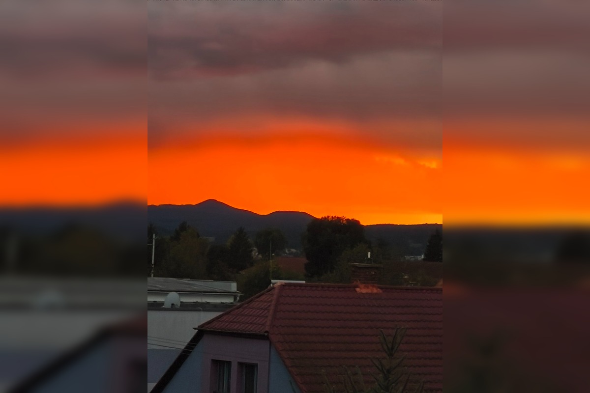 FOTO: Zvolenčanov uchvátil západ slnka, foto 1