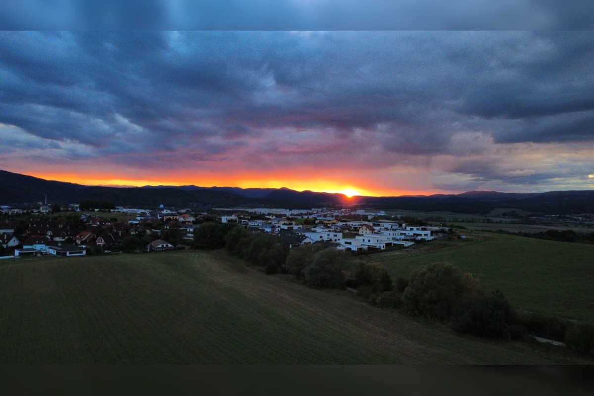 FOTO: Zvolenčanov uchvátil západ slnka, foto 2