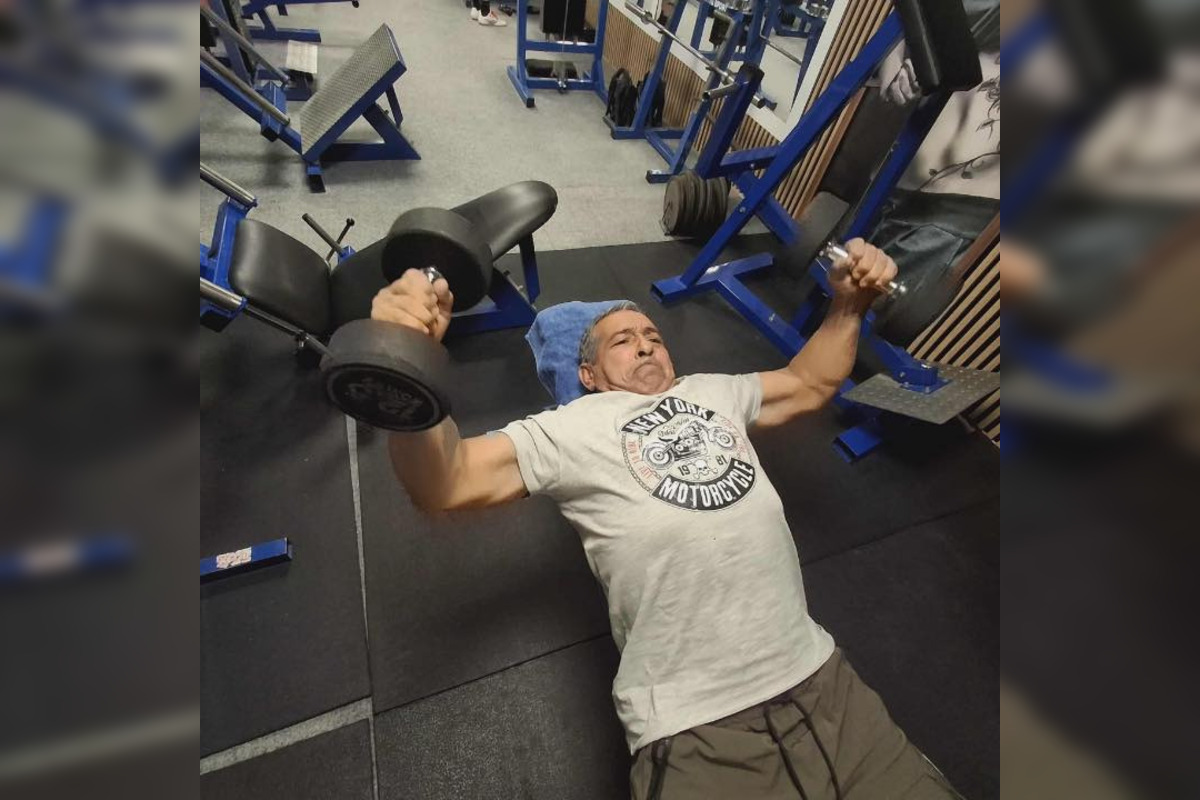 FOTO: Kulturista Adam Cibuľa opäť cvičí, objaví sa v relácii V siedmom nebi, foto 3