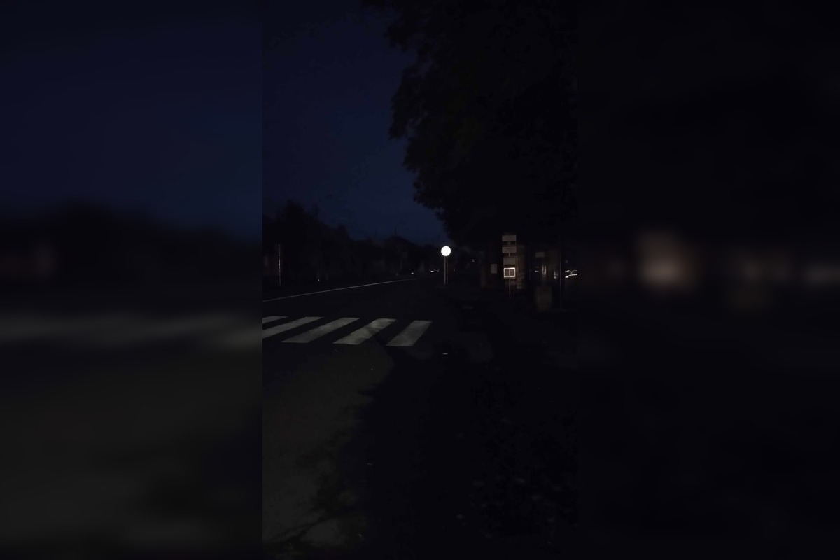 FOTO: Tma v uliciach Lučenca, foto 1