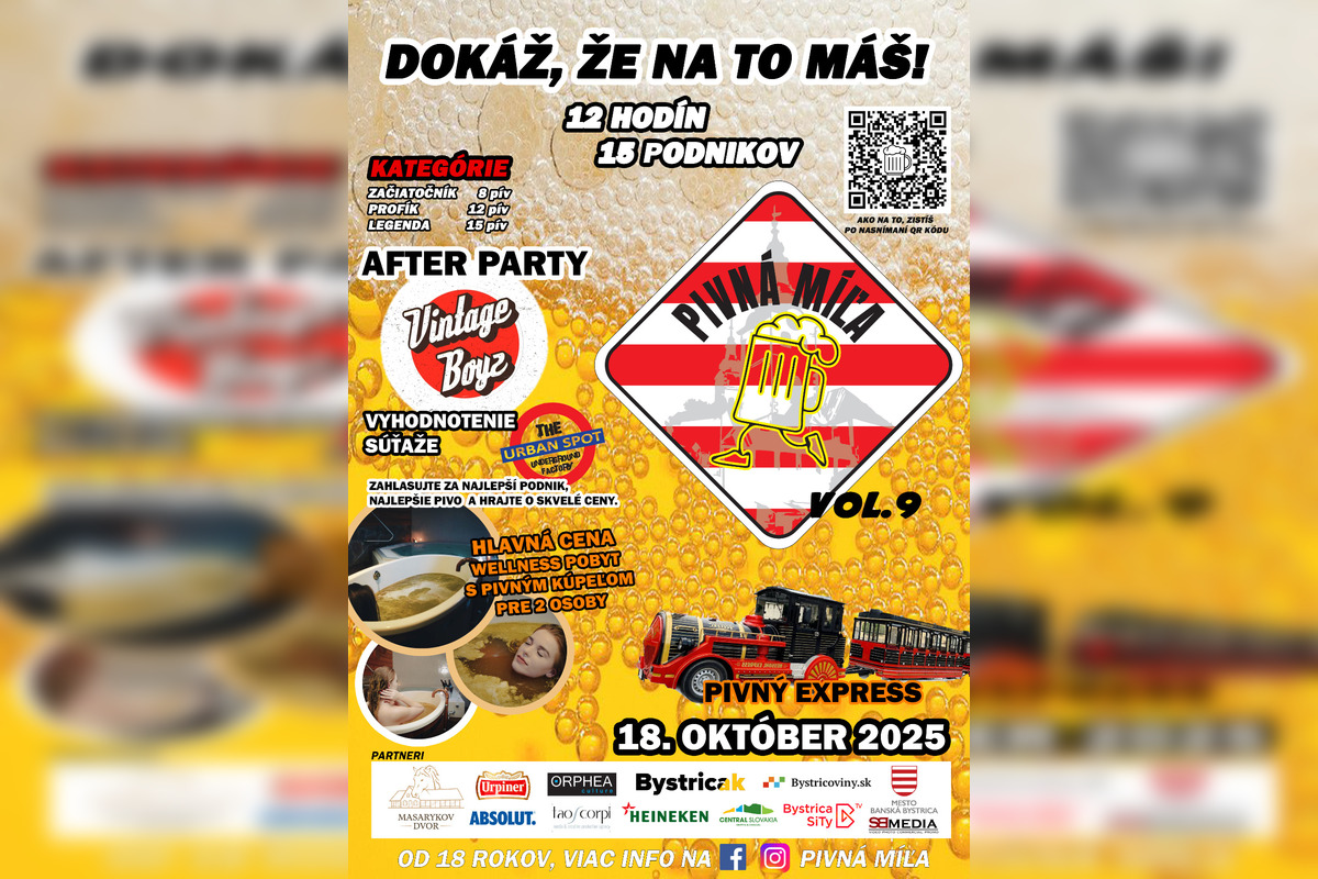 FOTO: V Banskej Bystrici štartuje Pivná míľa 2025, foto 15