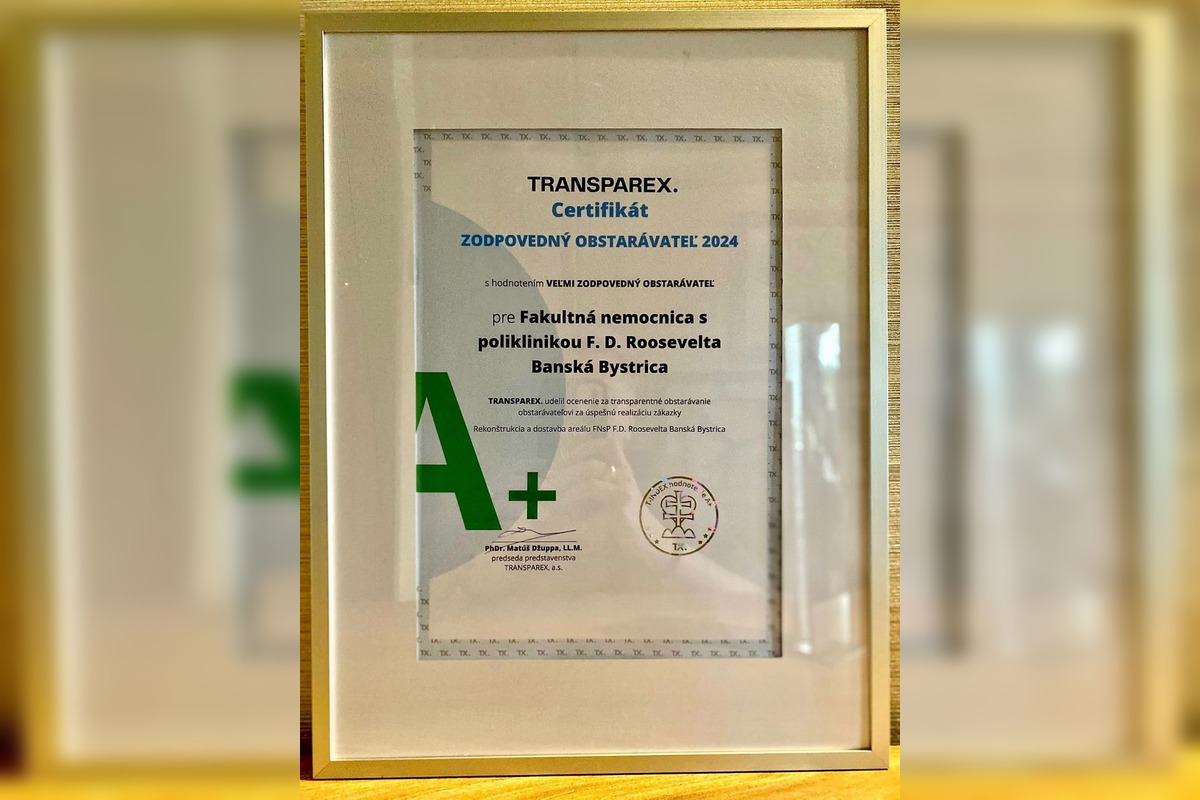 FOTO: Bystrická nemocnica medzi najzodpovednejšími na Slovensku, foto 2