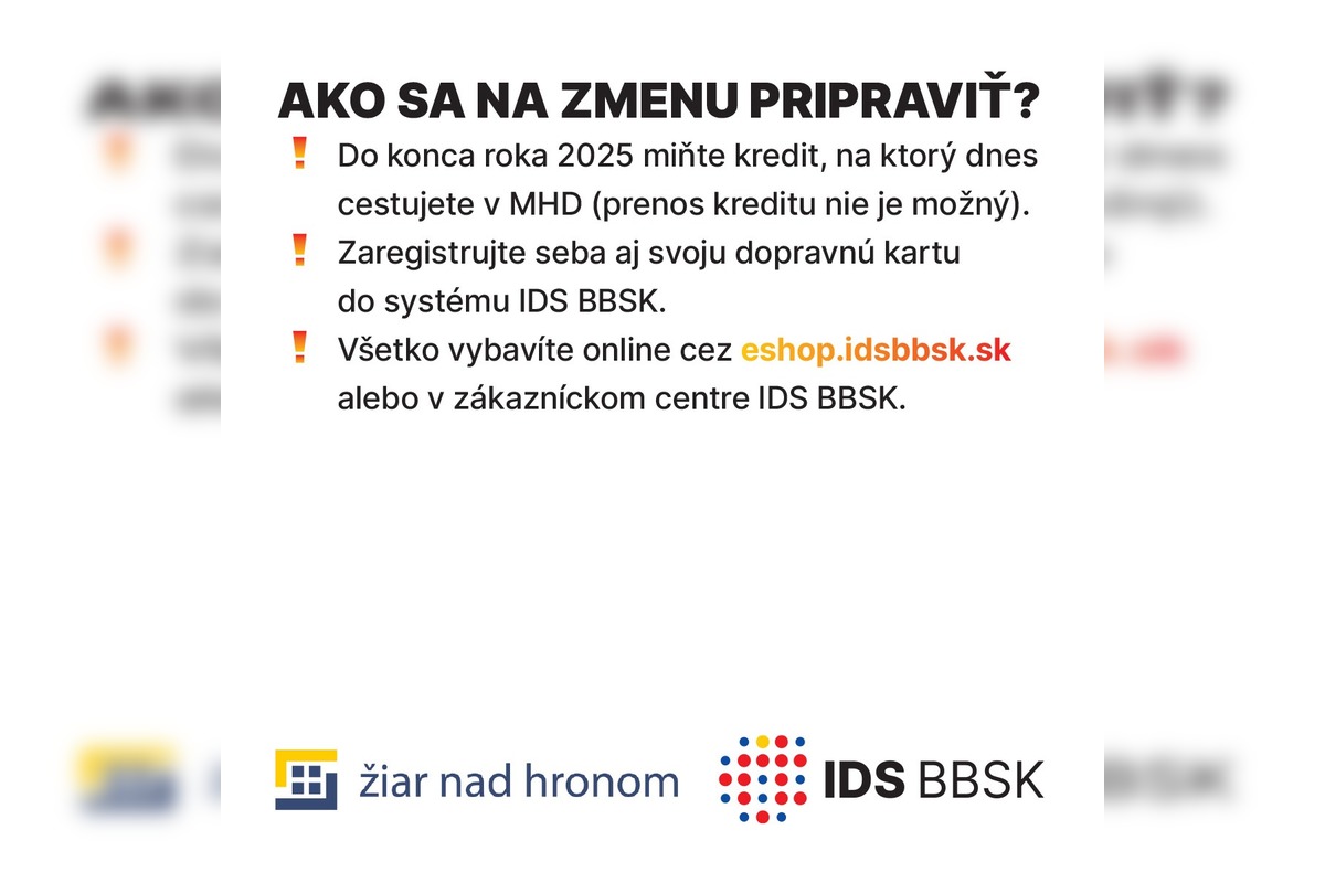 FOTO: Žiarska MHD sa od januára mení, foto 4