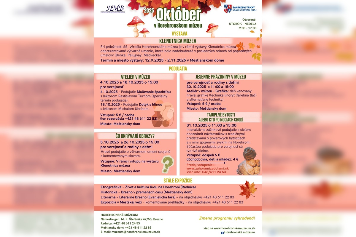 FOTO: Jesenné prázdniny v Banskobystrickom kraji, foto 4