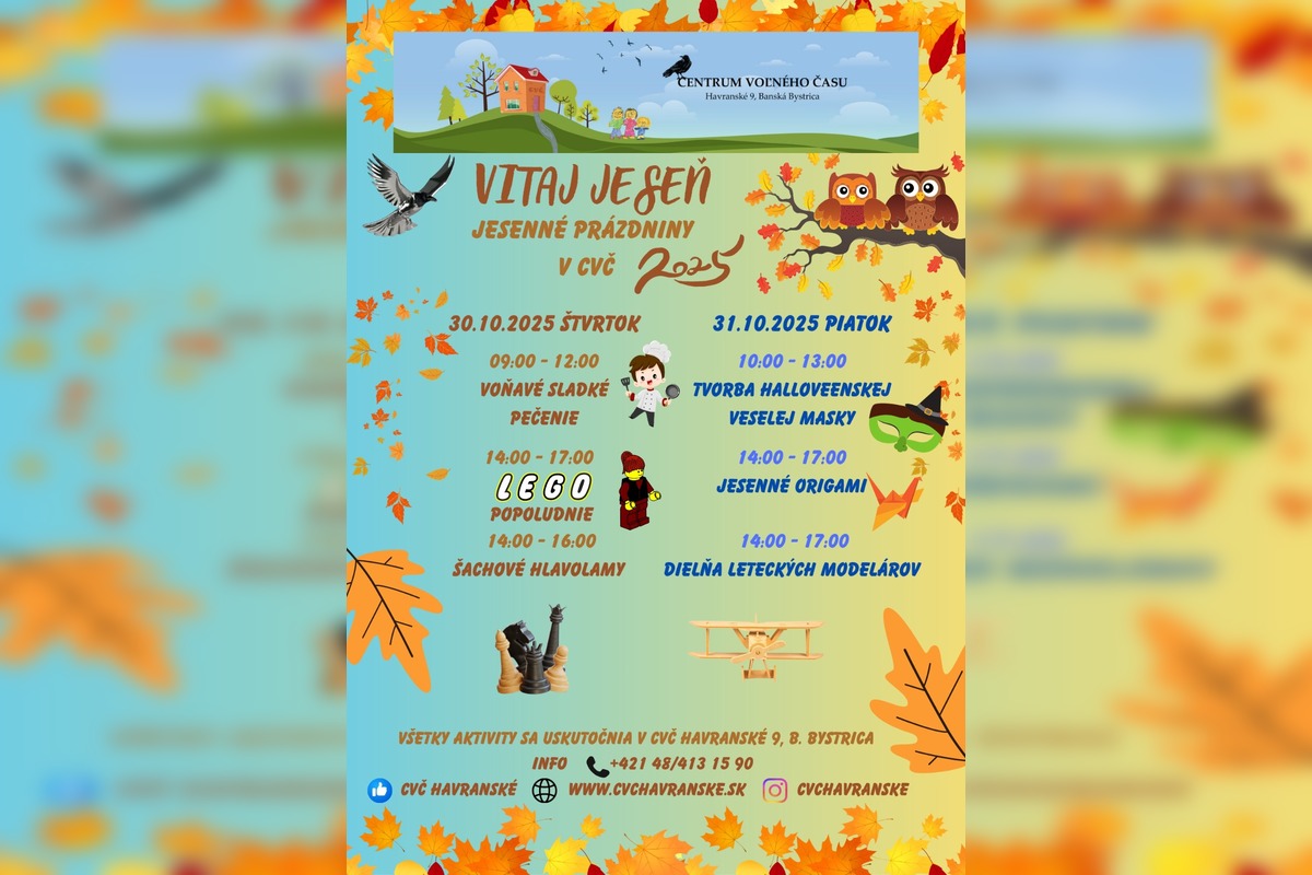 FOTO: Jesenné prázdniny v Banskobystrickom kraji, foto 14