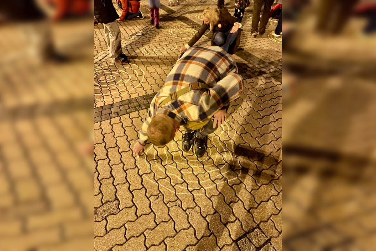 FOTO: V Bystrici sa konal netradičný protest proti výrubu v mestskom parku, foto 5