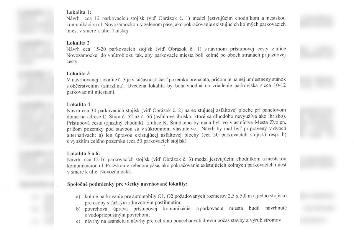 FOTO: Návrhy nových parkovacích miest, foto 5