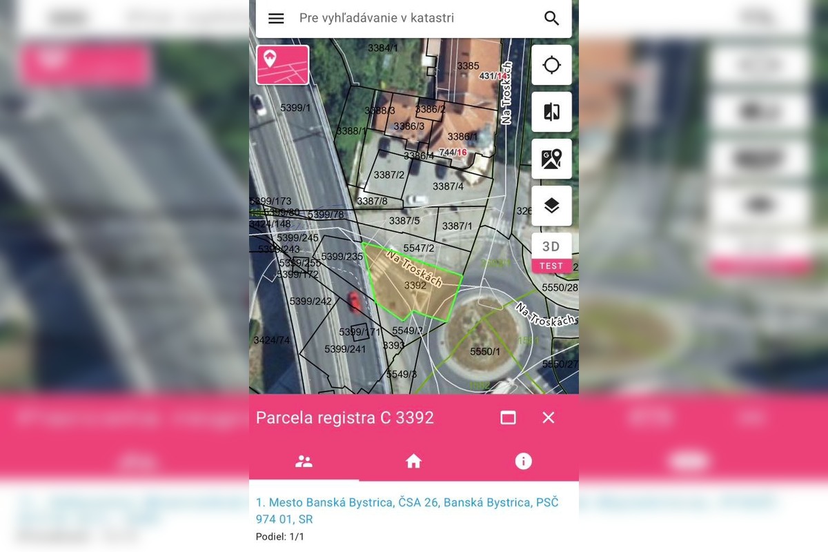 FOTO: Výtlk pri OC Europa v Banskej Bystrici, foto 2