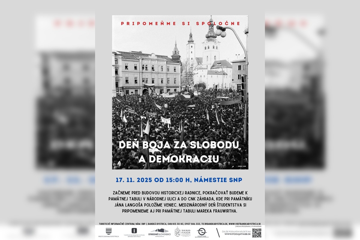 FOTO: Banskobystričania si 17. november pripomenú výsadbou stromov, foto 1